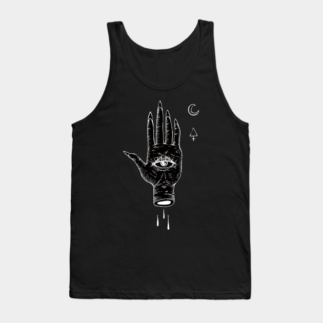 Witch Hand Tank Top by LadyMorgan